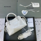 BLN-Ciaga Neo Cagole XS Handbag In White, For Women,  Bags 15.3in/39LO 700451210B09104