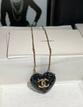 CHL - Long Necklace Bag Black For Women Bags 3in/7.6LO