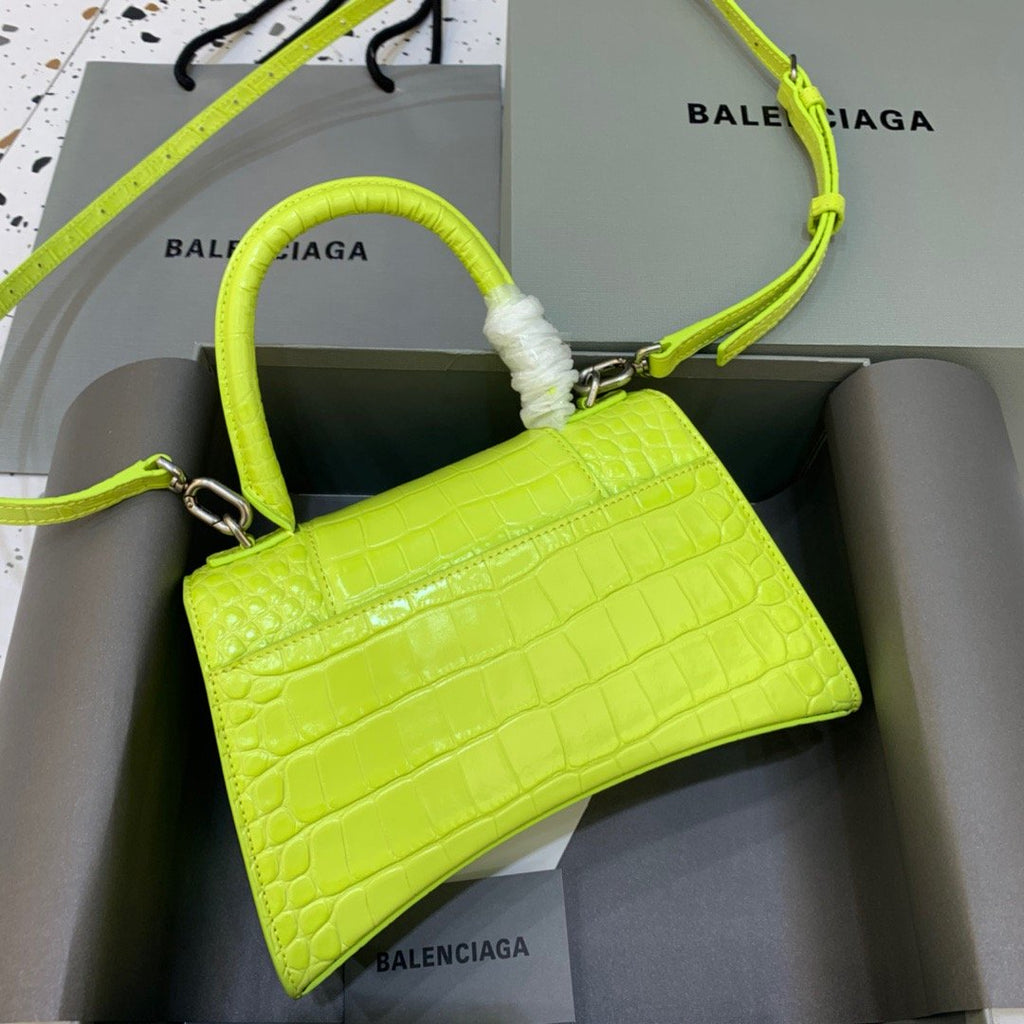 BLN-Ciaga Hourglass Small Handbag In Light Green, For Women,  Bags 9in/23LO
