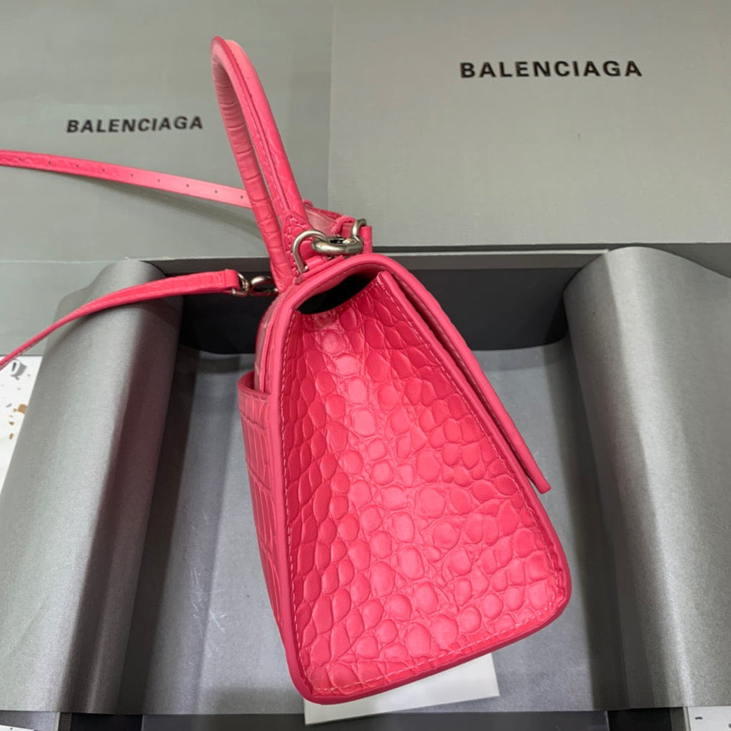 BLN-Ciaga Hourglass Small Handbag In Pink, For Women,  Bags 9in/23LO 5935462107U5812