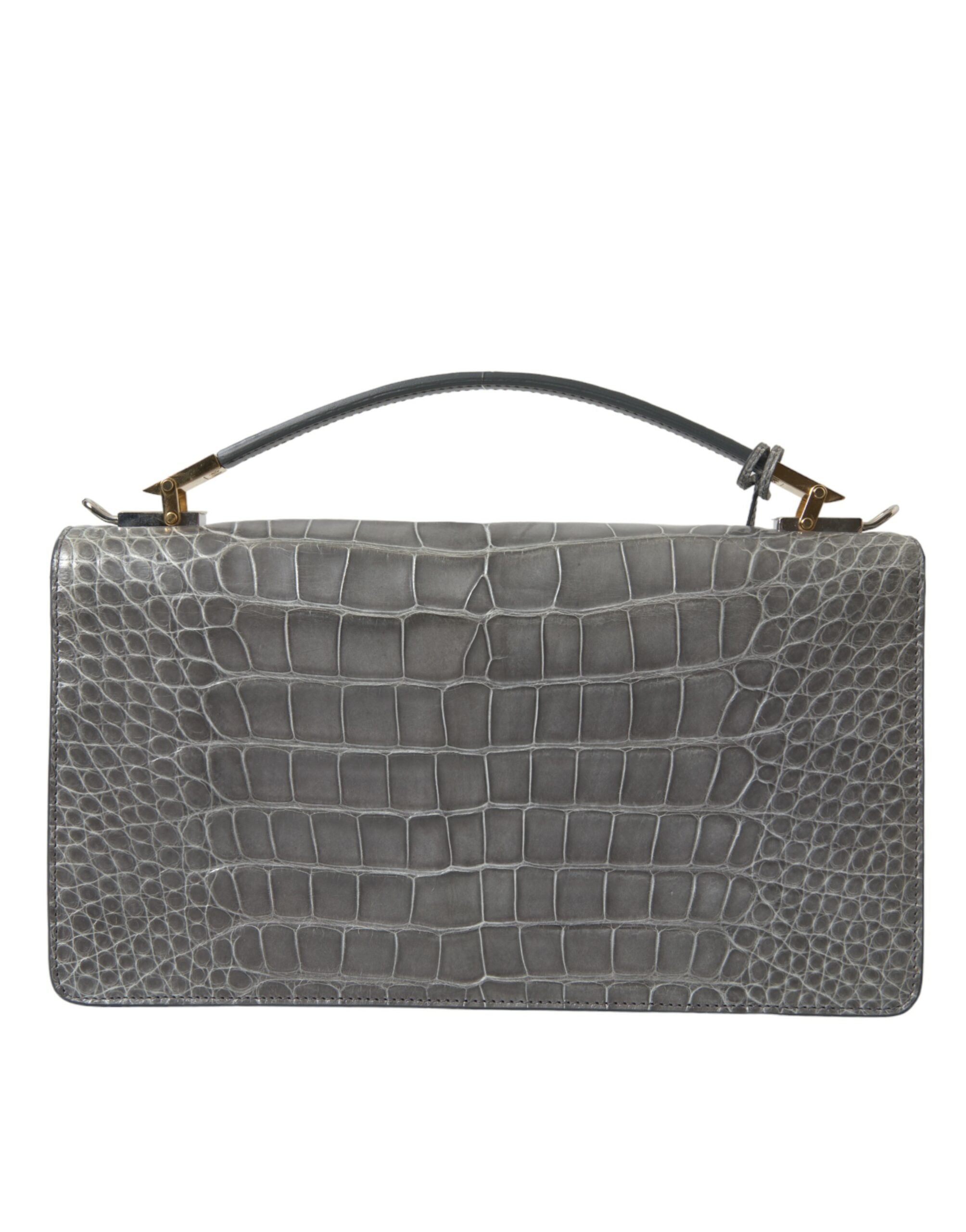 Blnciaga Alligator Leather Medium Shoulder Women's Bag
