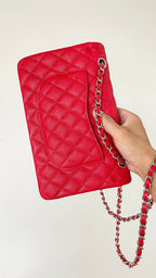 CHL - Small Classic Handbag Red For Women Bags 9.1in/23LO