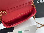 CHL -  Classic Distressed Red For Women Bags 4.7in/12LO