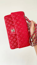 CHL - Small Classic Handbag Red For Women Bags 9.1in/23LO