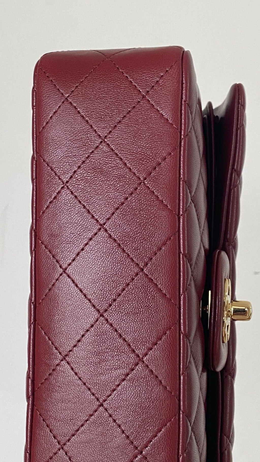 CHL - Small Classic Handbag Dark Red For Women Bags 9.1in/23LO
