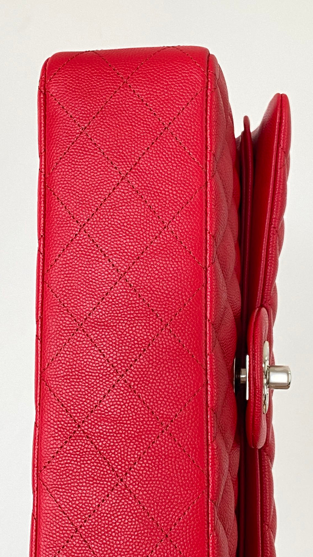 CHL - Small Classic Handbag Red For Women Bags 9.1in/23LO