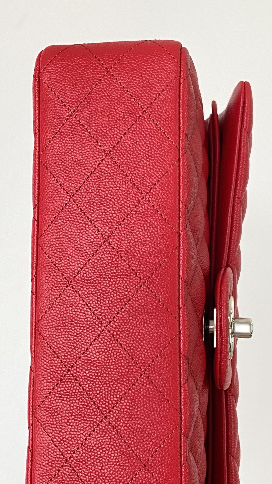 CHL - Small Classic Handbag Red For Women Bags 9.1in/23LO