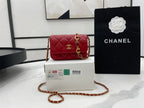 CHL -  Classic Distressed Red For Women Bags 4.7in/12LO