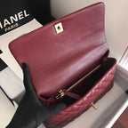 CHL - Handbag With Top Handle Dark Red For Women 11in/28LO