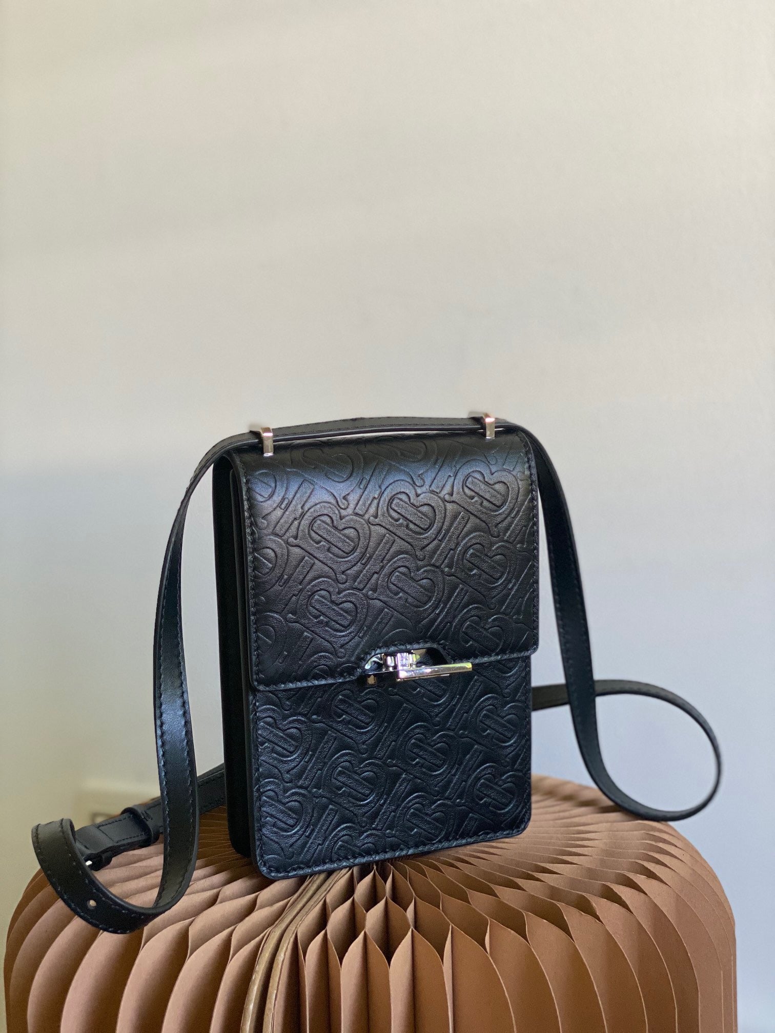 B-Berry - BB  Robin Bag Monogram Black For Women, Bags 7.5in/14LO 80328991