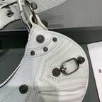 BLN-Ciaga Le Cagole XS Shoulder Bag In Light White, For Women,  Bags 10.2in/26LO 6713091VG9Y9104