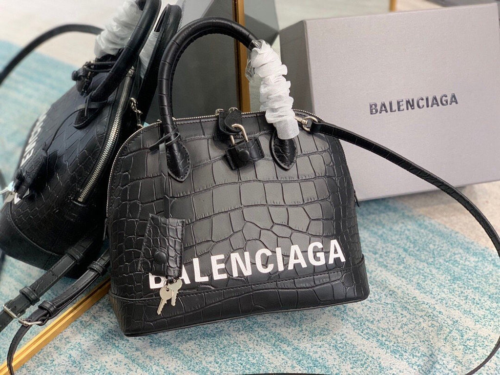 BLN-Ciaga Ville XXS Handbag In Black, For Women,  Bags 8.6in/22LO