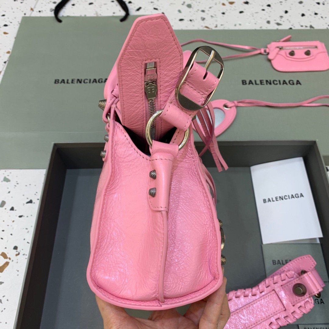 BLN-Ciaga Neo Cagole XS Handbag In Pink, For Women,  Bags 10.2in/26LO 700940210B05812