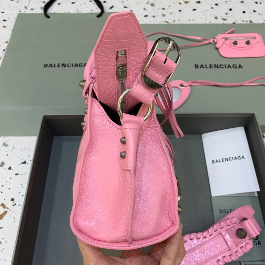 BLN-Ciaga Neo Cagole XS Handbag In Pink, For Women,  Bags 10.2in/26LO 700940210B05812