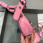 BLN-Ciaga Le Cagole XS Shoulder Bag In Light Pink, For Women,  Bags 10.2in/26LO 6713091VG9Y5906