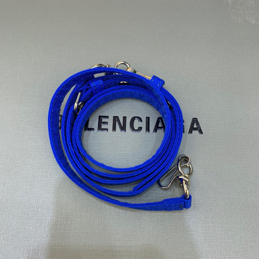 BLN-Ciaga Le Cagole Medium Bucket Bag In Blue, For Women,  Bags 11.8in/30LO
