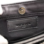BLN-Ciaga Satin Crossbody Shoulder Bag In Black, For Women,  Bags 10.2in/26LO