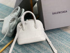 BLN-Ciaga Ville Mini Handbag In White, For Women,  Bags 4.7in/12LO
