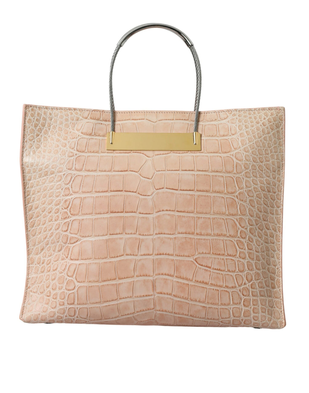 Blnciaga Alligator Leather Chic  Tote Women's Bag