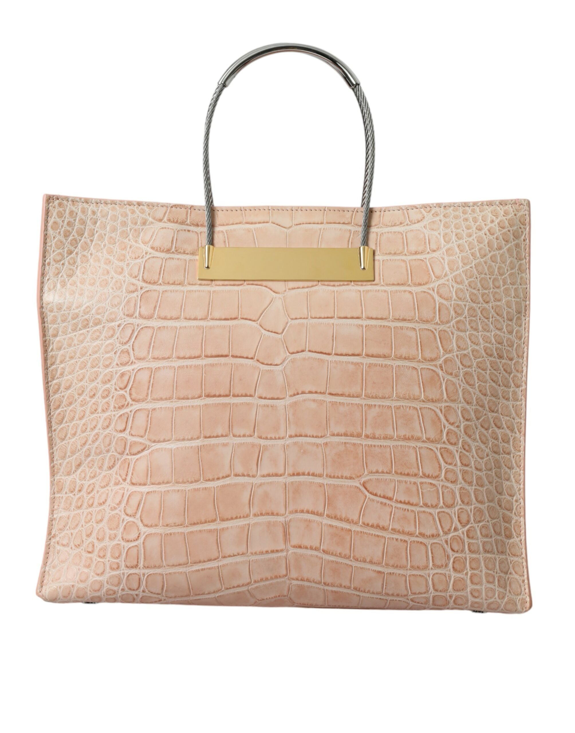 Blnciaga Alligator Leather Chic  Tote Women's Bag