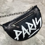 BLN-Ciaga Souvenir XS Belt Bag In Black, For Women,  Bags 9.5in/24LO