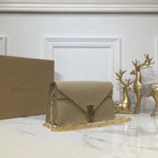 B-Berry - BB  Small Tb Envelope Clutch Beige By British Heritage For Women, Bags 10.2in/26LO