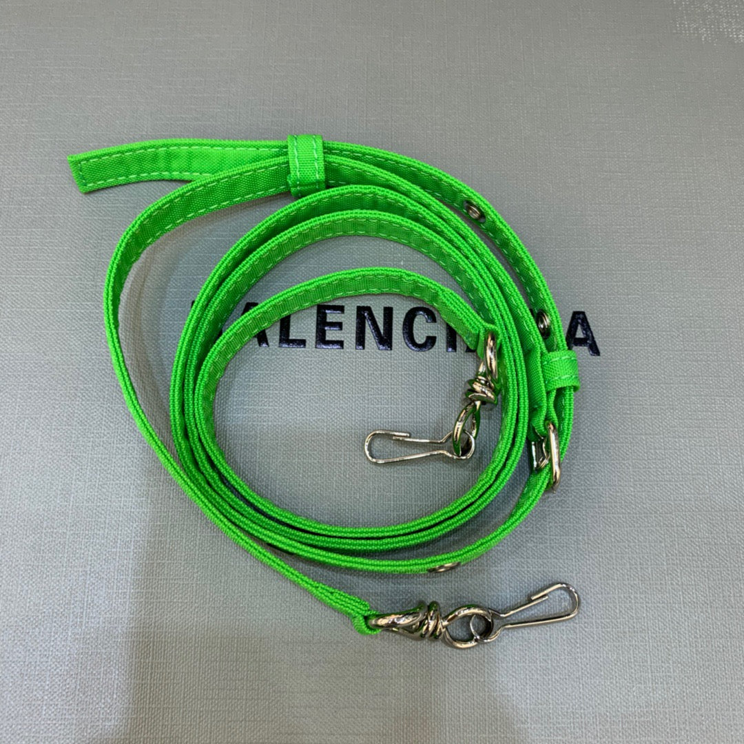 BLN-Ciaga Le Cagole Medium Bucket Bag In Green, For Women,  Bags 11.8in/30LO