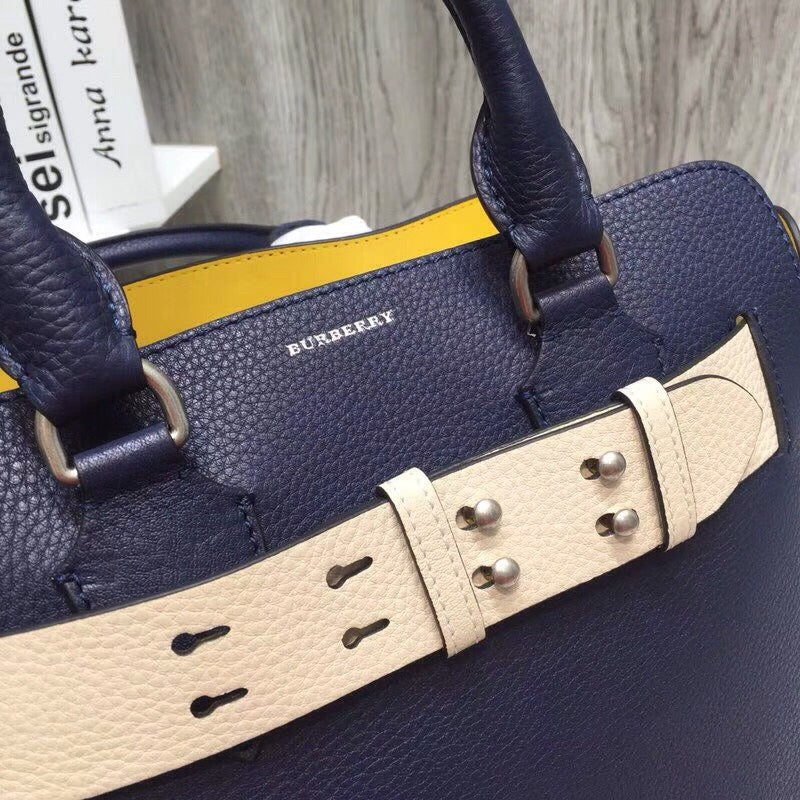 B-Berry - BB  Small Triple Stud Belt Bag Blue For Women, Bags 14in/36LO