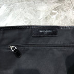 BLN-Ciaga Navy Medium Cabas Tote Bag In Black, For Women,  Bags 14.1in/36LO