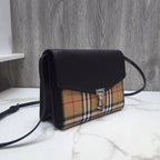 B-Berry - BB  Small  Check And Crossbody Bag Black For Women, Bags 9in/24LO