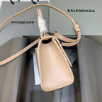 BLN-Ciaga Hourglass XS Handbag In Beige, For Women,  Bags 7.4in/19LO