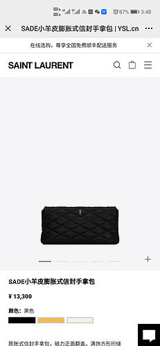 BB - YSL Bag - 3707
