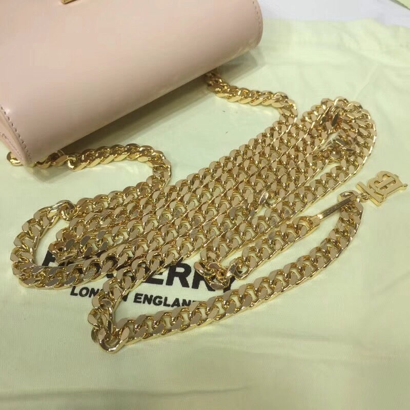 B-Berry - BB  Tb Chain Belt Bag Beige For Women, Bags 6.6in/17LO
