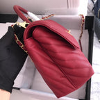 CHL - Handbag With Top Handle Red For Women 11in/28LO