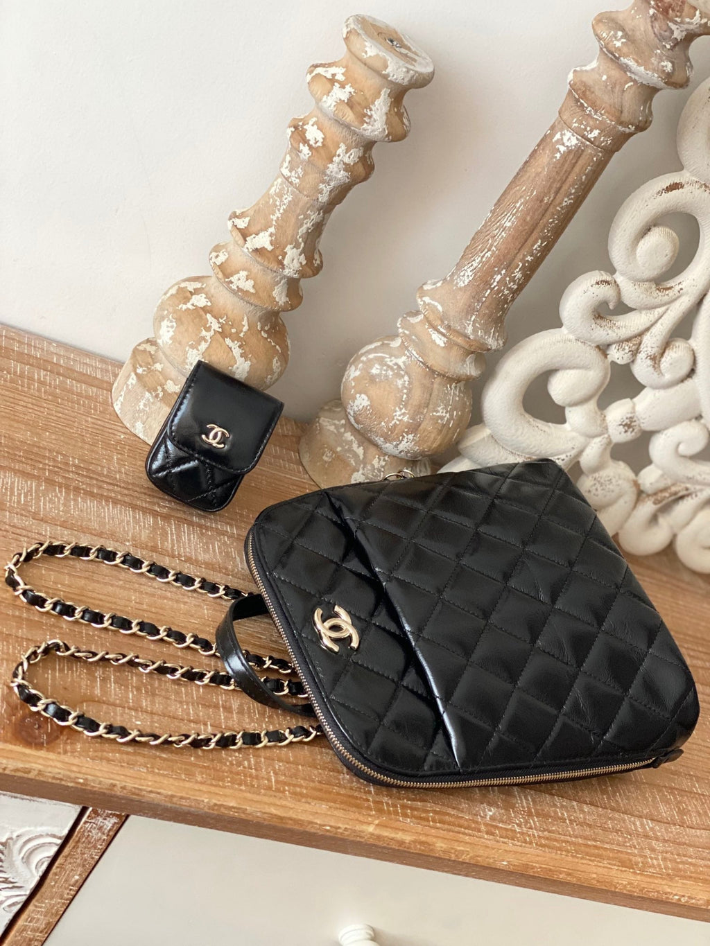 CHL - Rucksack Backpack Black Bag For Women 21LO/8in