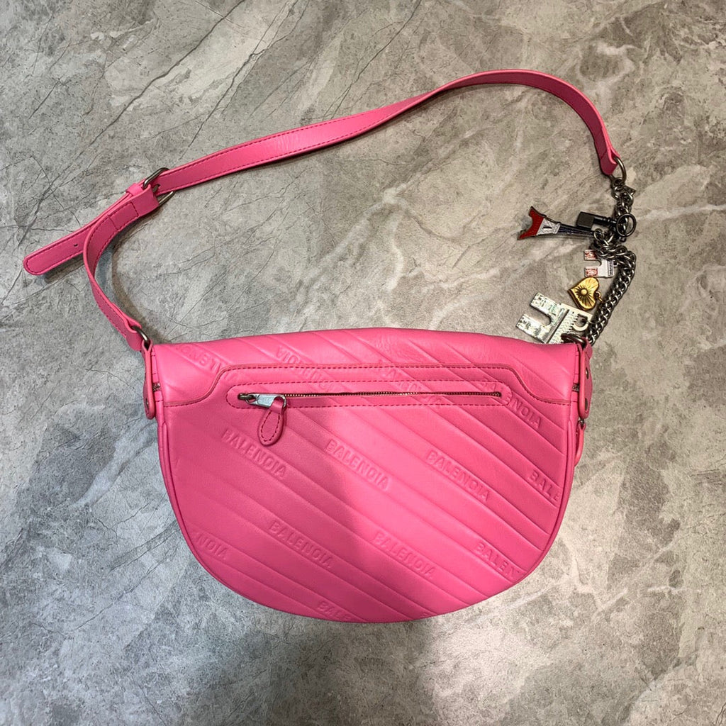 BLN-Ciaga Souvenir XXS Belt Bag In Pink, For Women,  Bags 11.8in/30LO