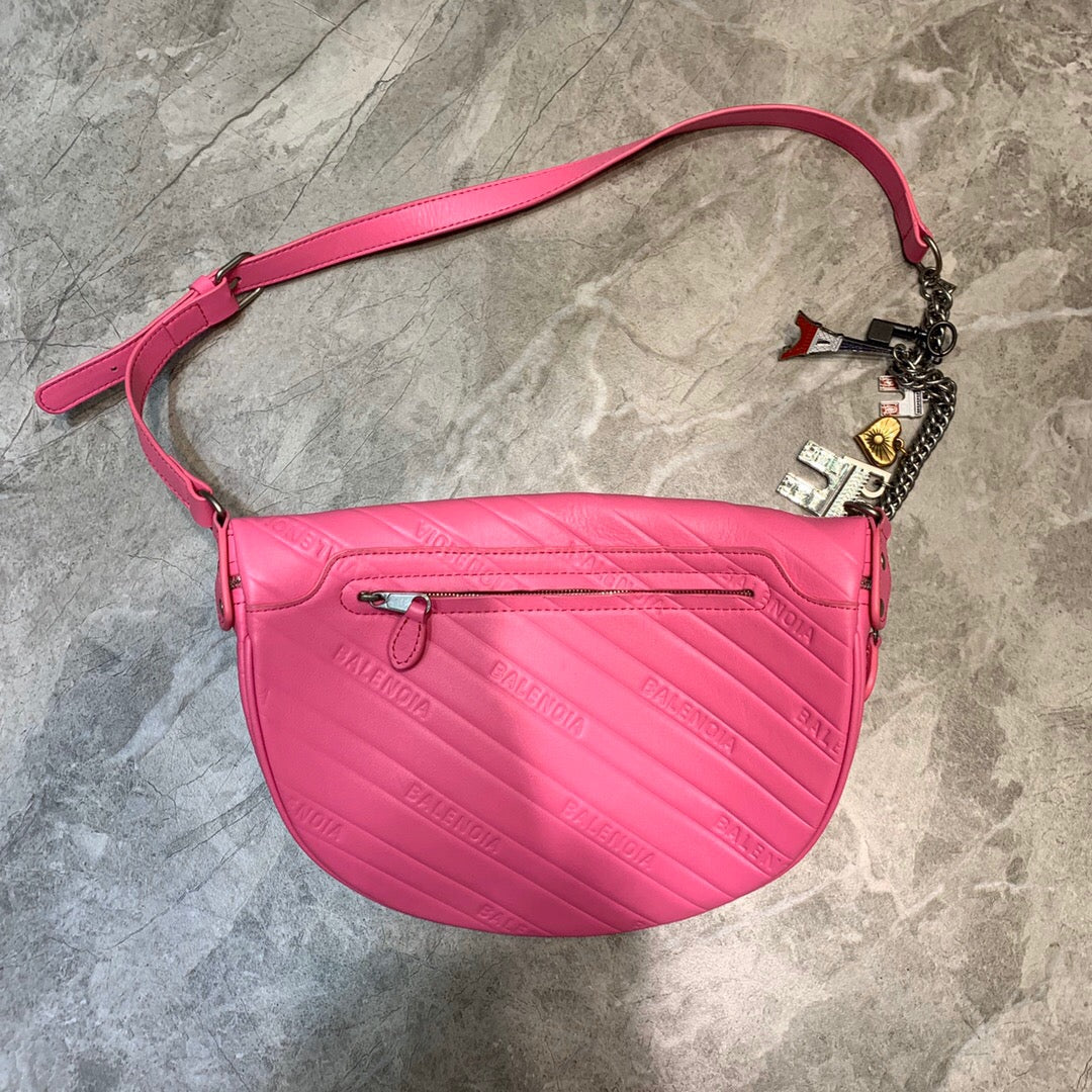BLN-Ciaga Souvenir XXS Belt Bag In Pink, For Women,  Bags 11.8in/30LO