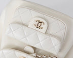 CHL -  Backpack White For Women 7 in/18LO