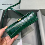 BLN-Ciaga Hourglass Mini Handbag In Green, For Women,  Bags 4.7in/12LO