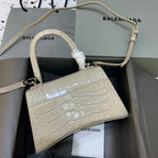 BLN-Ciaga Hourglass Small Handbag In Beige, For Women,  Bags 9in/23LO
