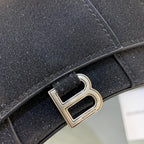 BLN-Ciaga Hourglass Mini Handbag With Chain In Black, For Women,  Bags 4.7in/12LO