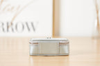 CHL -  Crystal Small Vanity with Chain White/SilLusso Official - Bag For Women 10LO/4in