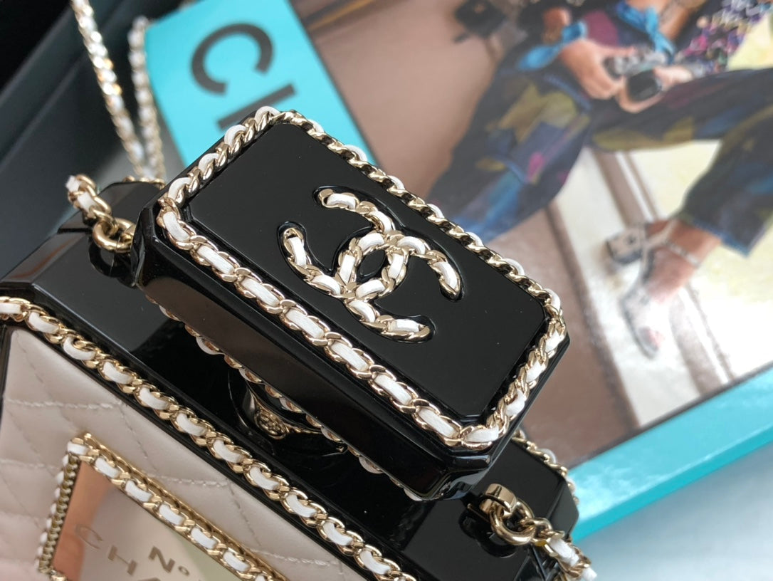 CHL -  Evening Bag Black and White For Women 6.2in/16LO AS3263 B08048 NI121
