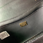 B-Berry - BB  Horseferry Print Quilted Small Lola Bag Monogram Black For Women, Bags 9in/23LO 80216191
