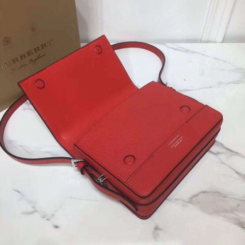B-Berry - BB  Grace Flap Bag Small Red For Women, Bags 7.5in/19LO