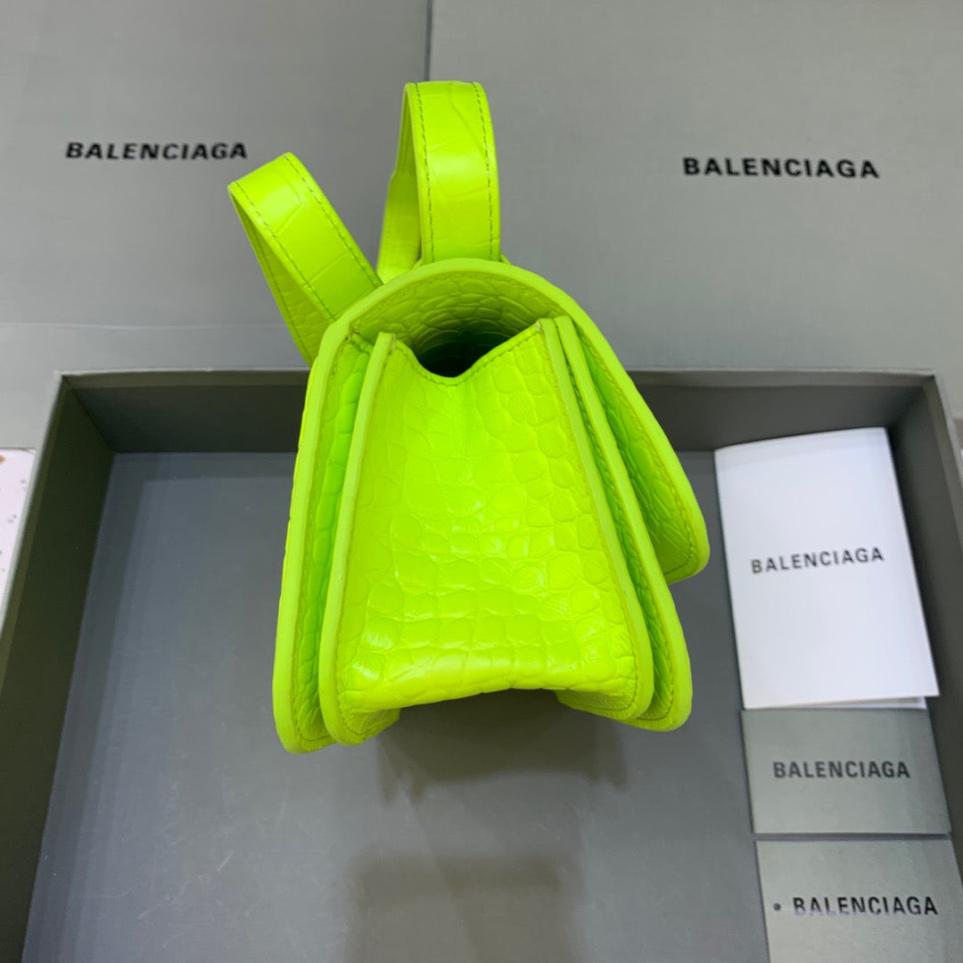 BLN-Ciaga Gossip Small Shoulder Bag Green Neon, For Women,  Bags 9.1in/23LO