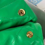 CHL -  22 Handbag Gold Hardware Shiny Green For Women Handbags, Shoulder Bags 16.5in/38LO AS3261