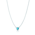 YARD TURQUOISE NECKLACE SILVER