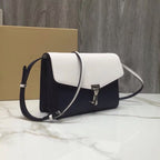 B-Berry - BB  Small Macken Colorblock Crossbody Black/White Bag For Women, Bags 9.5in/24LO