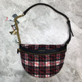 BLN-Ciaga Souvenir XXS Belt Bag In Checkered Red, For Women,  Bags 11.8in/30LO